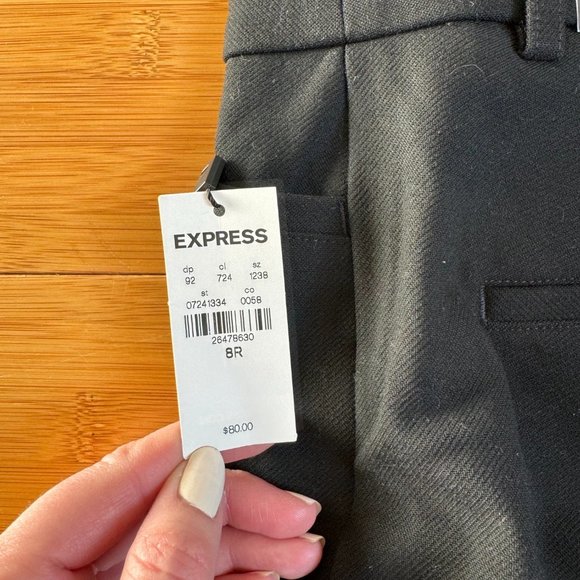 NWT Black Express Columnist Bootcut Trouser - Picture 2 of 4